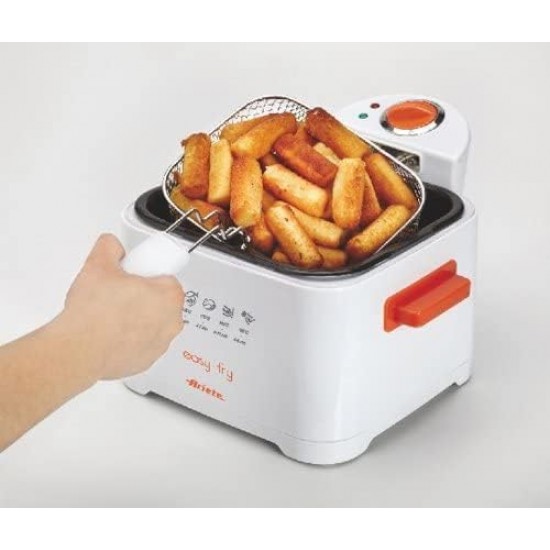 Friteuza Ariete Easy Fry 4611, 2.5L, portocalie