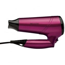 Uscator de par marca REVLON  Frizz Fighter RVDR5229E2, Tehnologie ionica, 3 Setari de temperatura, 2 trepte de viteza, Buton de aer rece, Maner pliabil, Mov