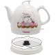 Fierbător ceramic / Ceainic  marca BESTRON Retro Sweet Dreams 0,8 litri Aprox. 1800W, DTP800SD