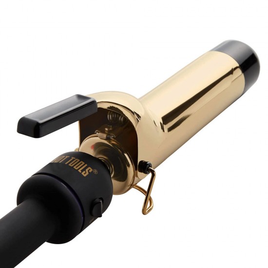 Ondulator Hot Tools Gold Curling, 38 mm, placat cu aur, Pro Signature, HTIR1577UKE