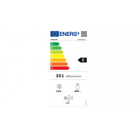 Frigider side by side marca SAMSUNG RS68A8831SL